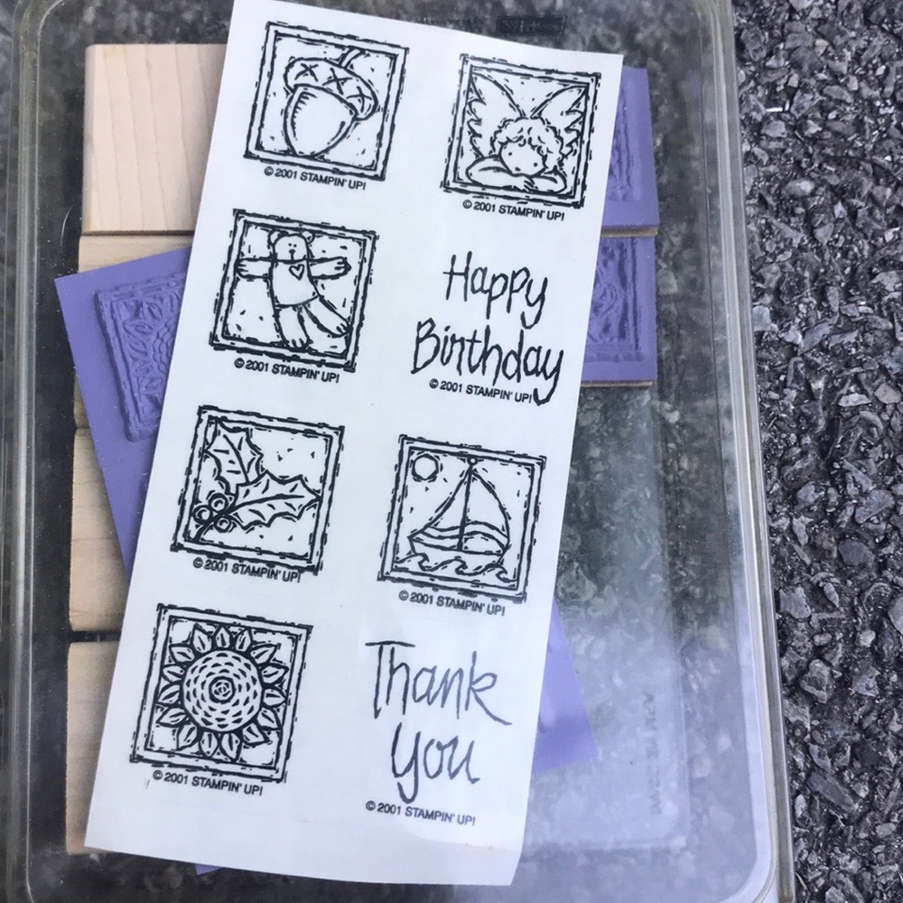 Stampin up set -greetings